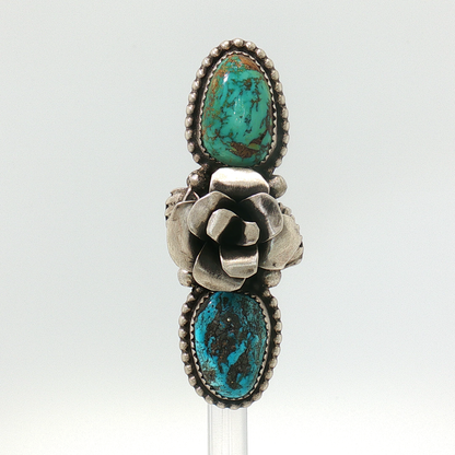 Chris Ettsity Two Stone Turq Ring