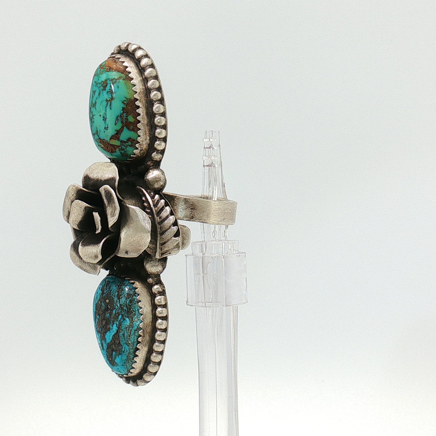 Chris Ettsity Two Stone Turq Ring