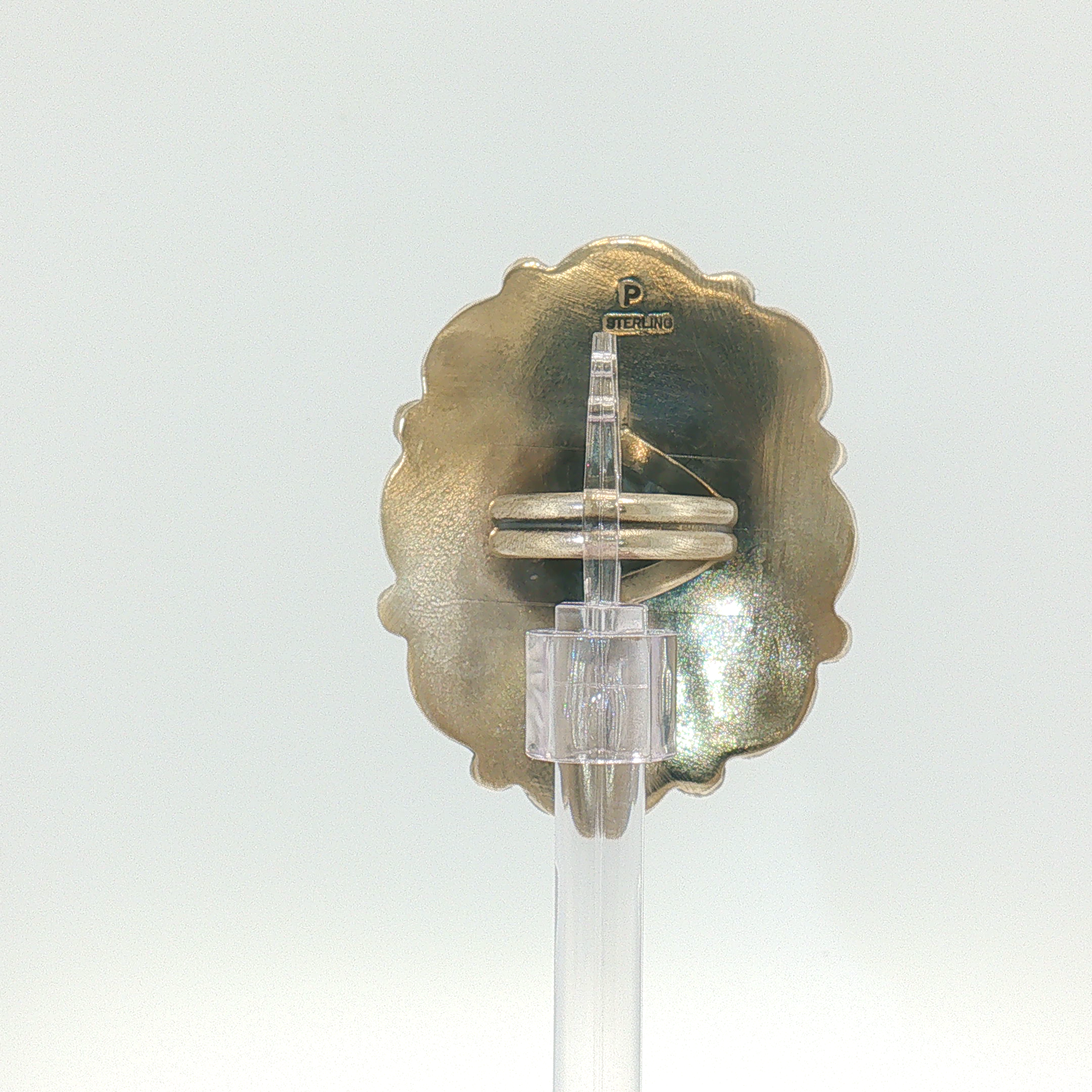 Sonoran Gold Turquoise & Rhodocrosite Cluster Ring- Adjustable