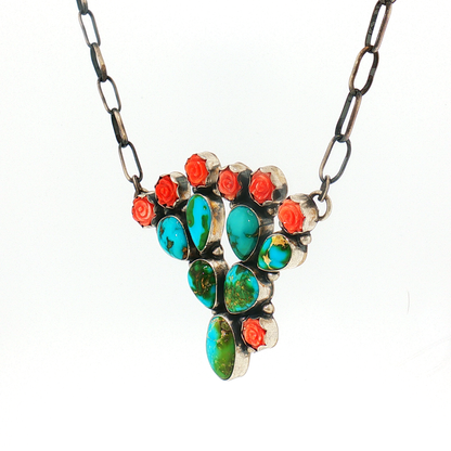 Megan's Vaulted Cactus Necklace