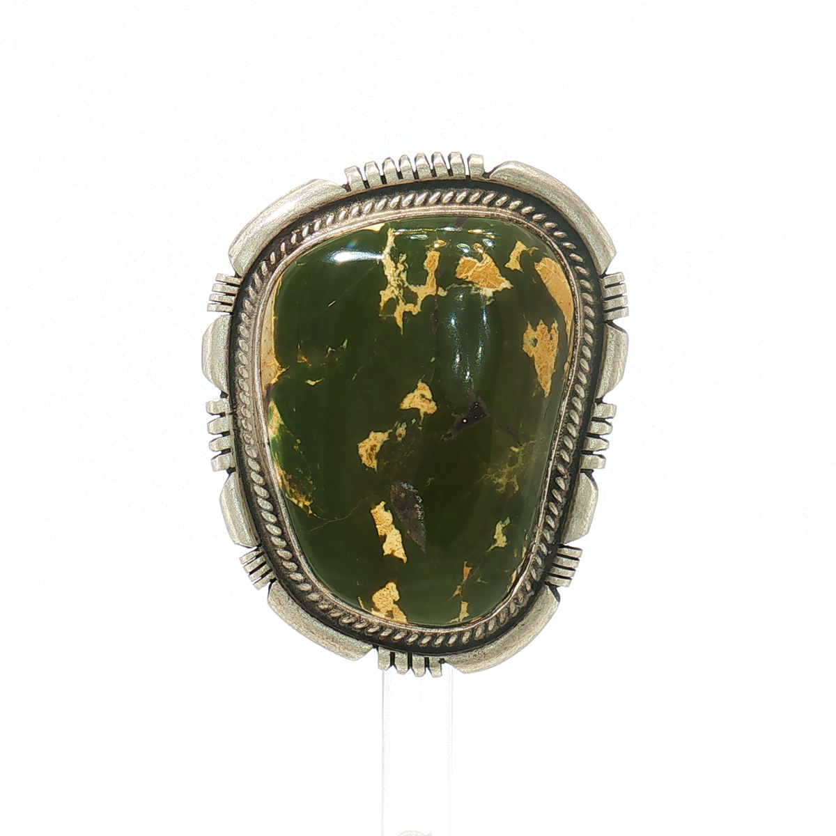 Large Cerrillos Ring by John McCray (Adjustable)