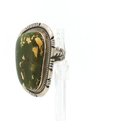 Large Cerrillos Ring by John McCray (Adjustable)