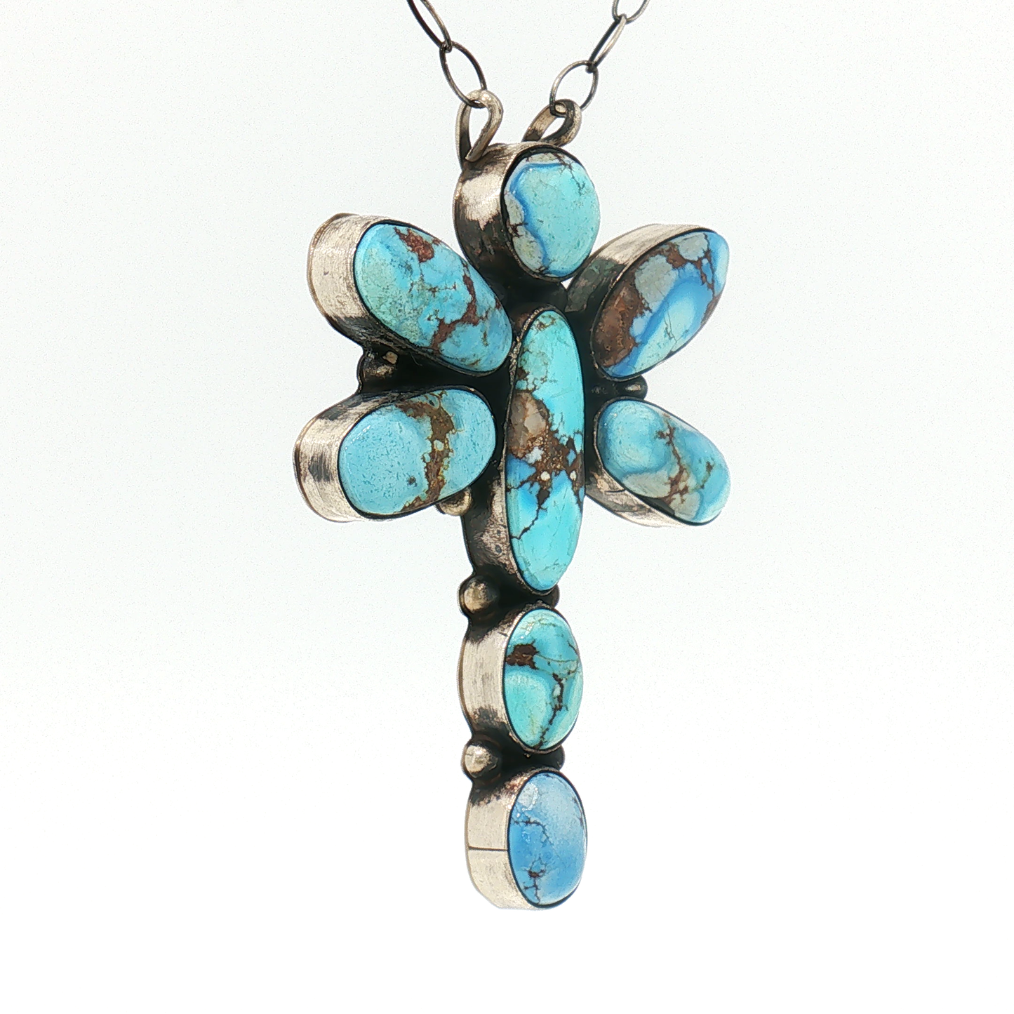 Golden Hills Dragonfly Pendant Necklace