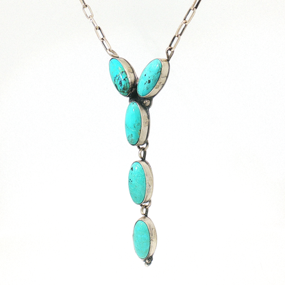 Five Stone "Y" Shaped Lariats by Jeff Largo