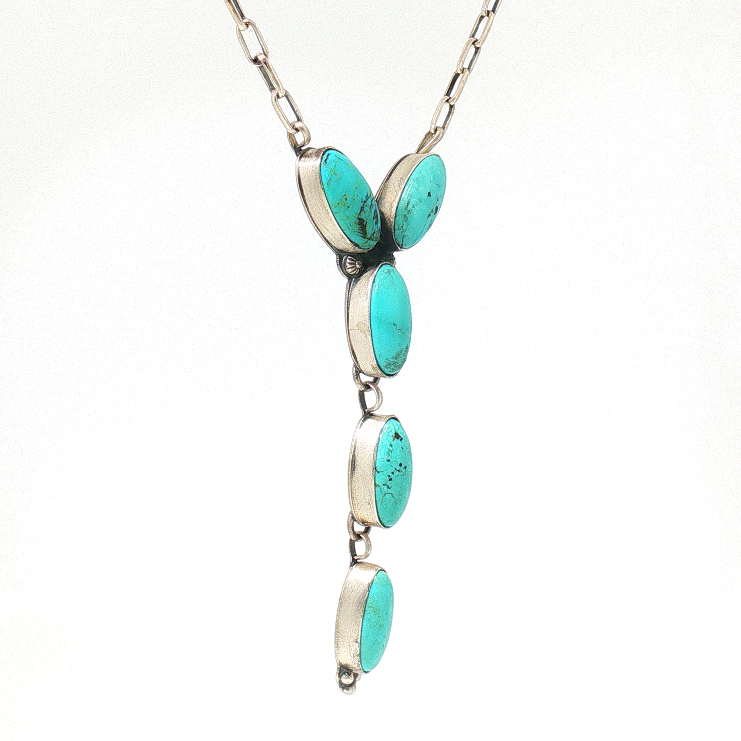 Five Stone "Y" Shaped Lariats by Jeff Largo