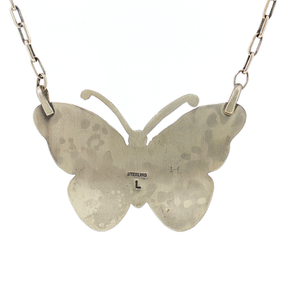 Golden Hills Butterfly Necklace