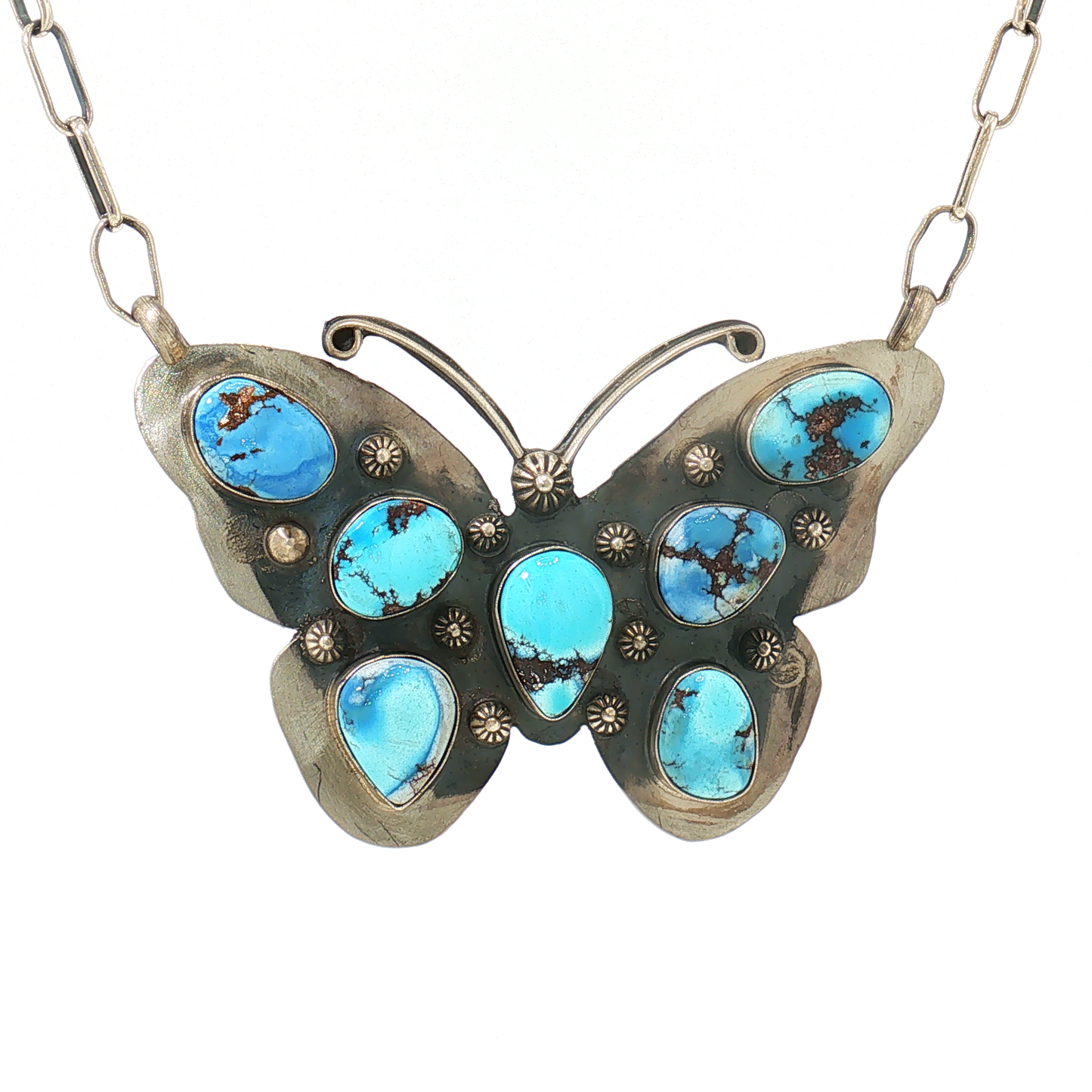 Golden Hills Butterfly Necklace