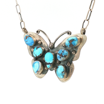 Golden Hills Butterfly Necklace