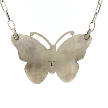 Golden Hills Butterfly Necklace