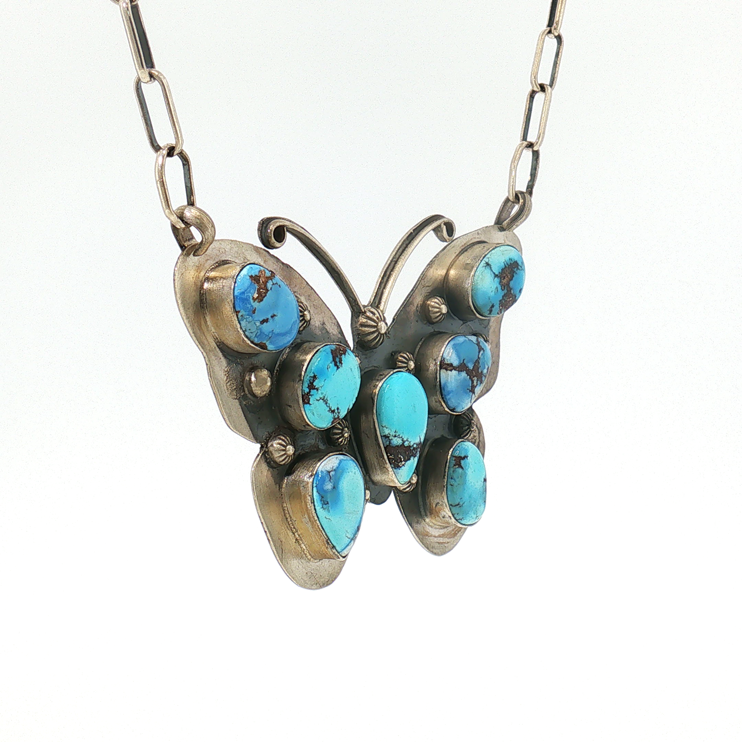 Golden Hills Butterfly Necklace