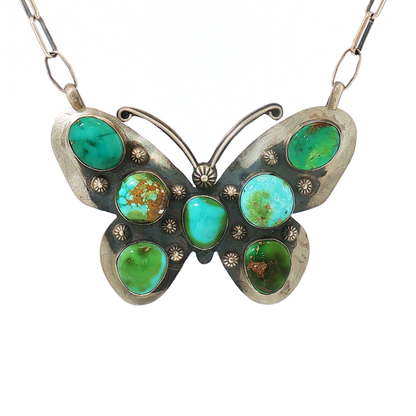Sonoran Gold Butterfly Necklace