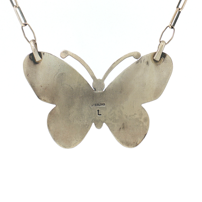 Sonoran Gold Butterfly Necklace