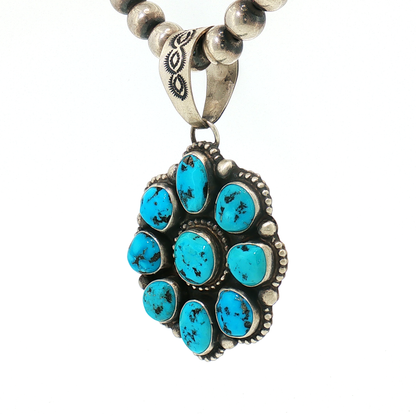 Bob Becenti Sleeping Beauty Pendant