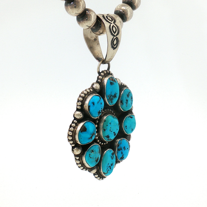 Bob Becenti Sleeping Beauty Pendant