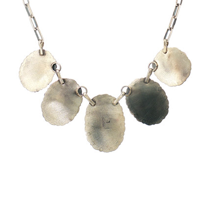 Jeff Largo Pink Natrolite Statement Necklace