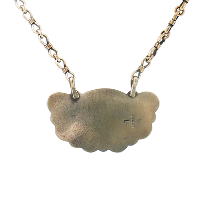 Pink Natrolite Necklace by Jeff Largo