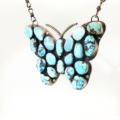 Megan's Big Golden Hills Butterfly Necklace