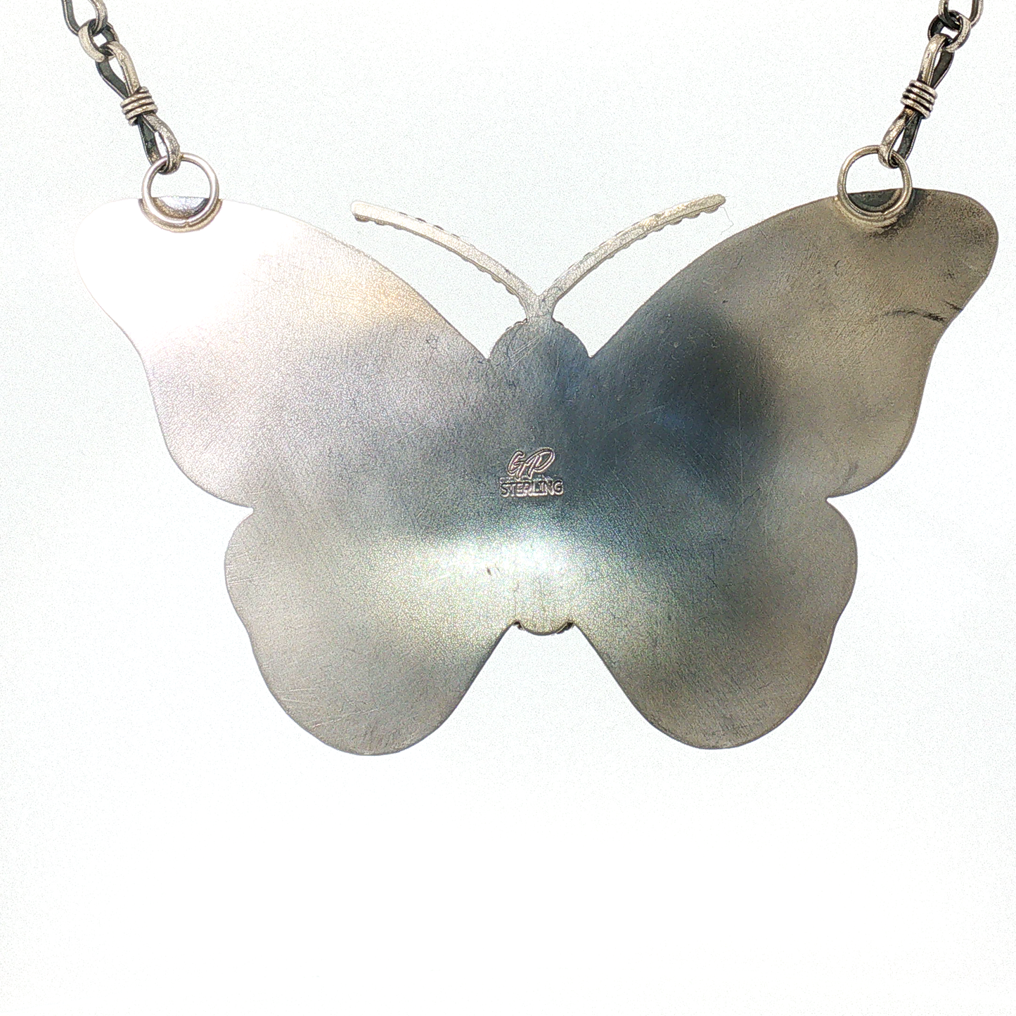 Megan's Big Golden Hills Butterfly Necklace