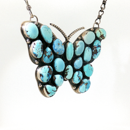 Megan's Big Golden Hills Butterfly Necklace