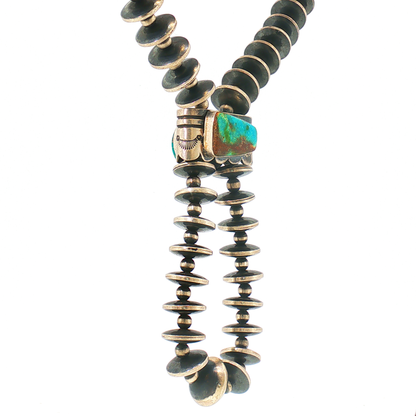 Flip Side Graduated Saucer "Jacla" Style Necklace