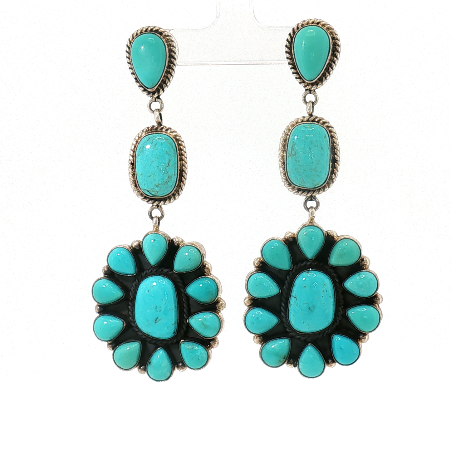 Cluster Dangle Earrings