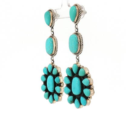 Cluster Dangle Earrings