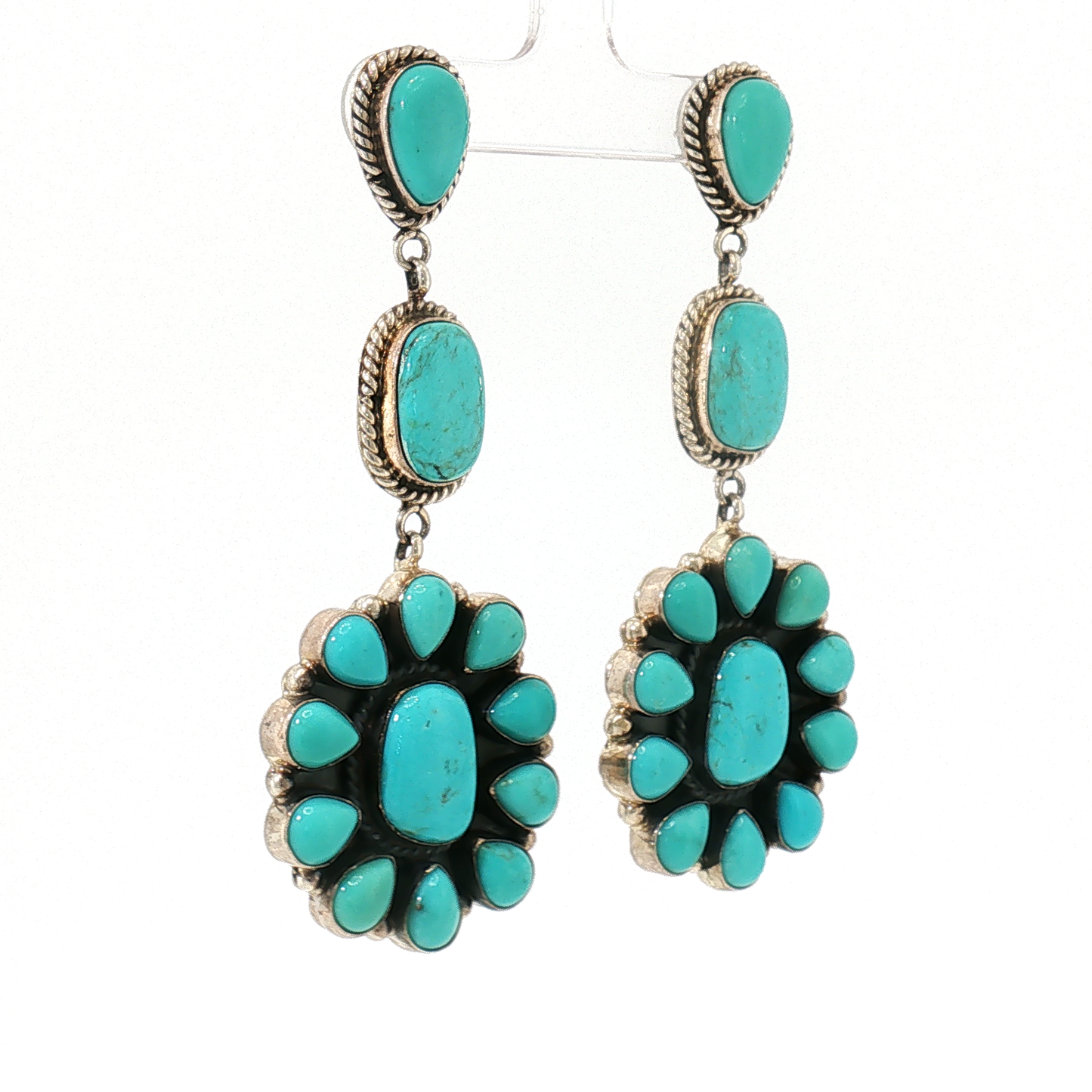 Cluster Dangle Earrings