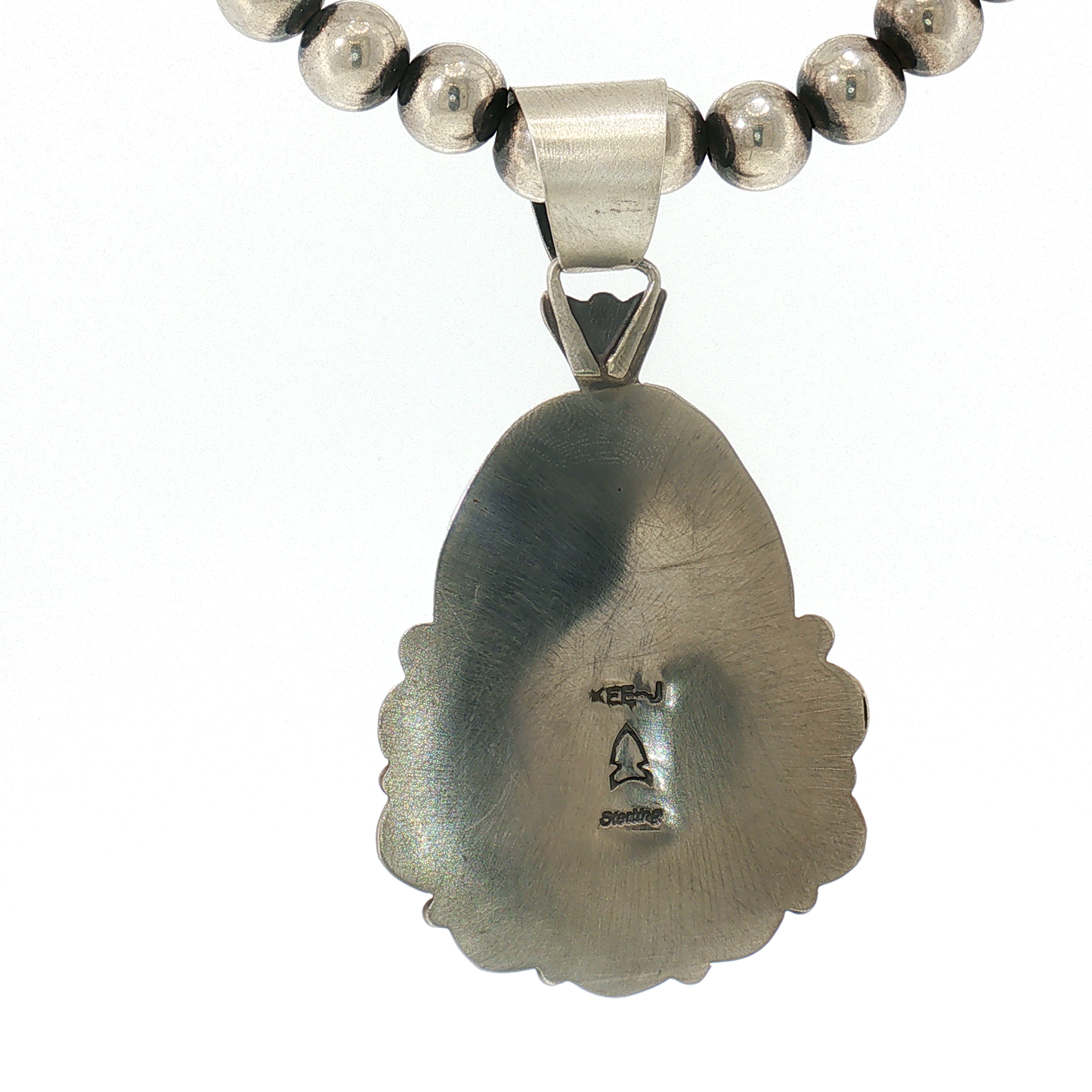 Kee Johnson White Buffalo Pendant