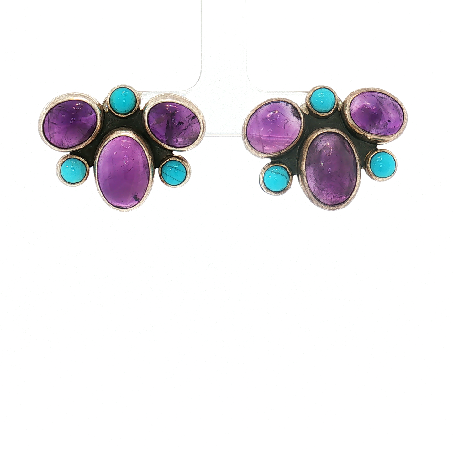 Federico Amethyst & Sleeping Beauty Earrings