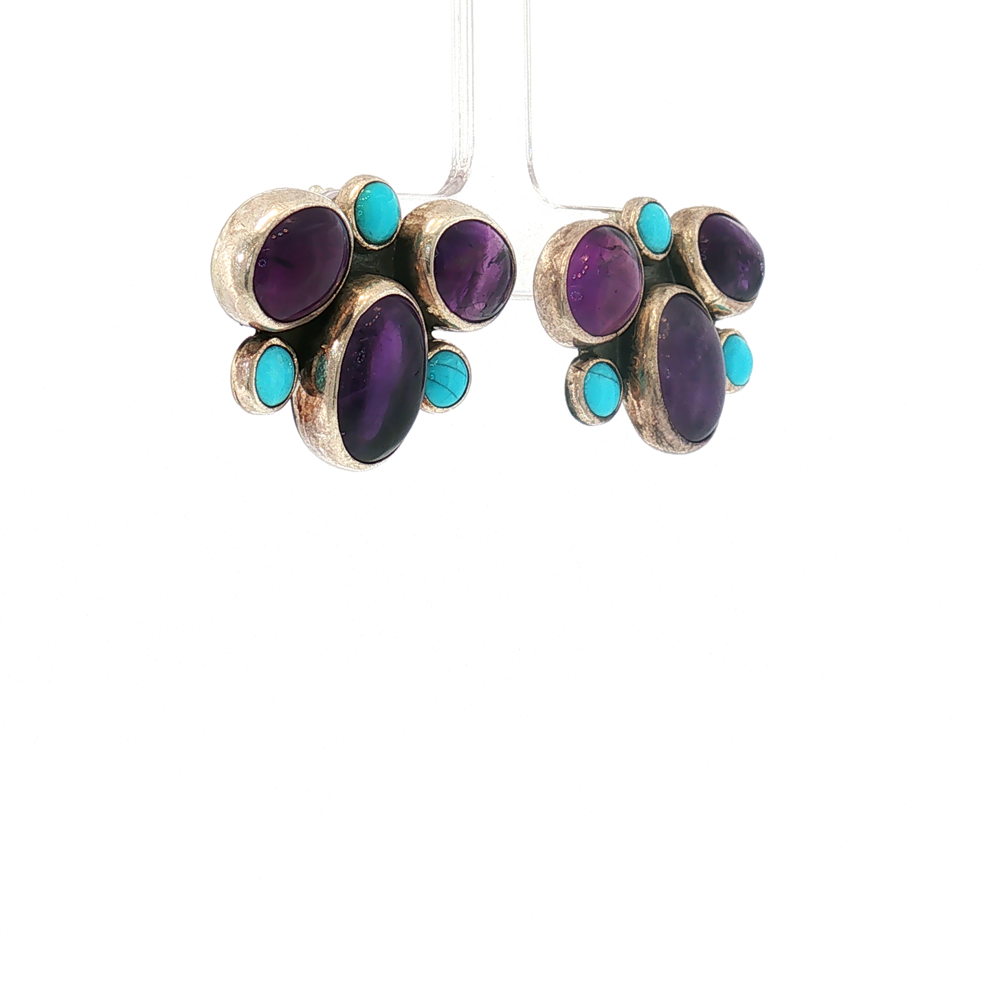 Federico Amethyst & Sleeping Beauty Earrings