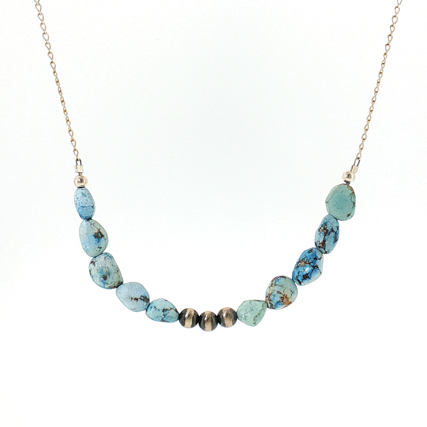 Golden Hills on Chain Necklace