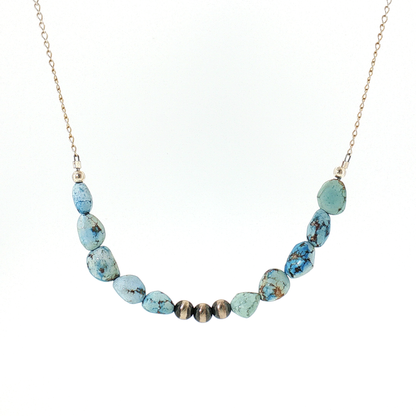 Golden Hills on Chain Necklace