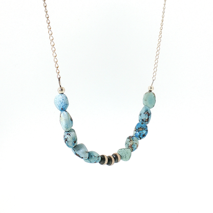 Golden Hills on Chain Necklace