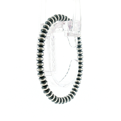 5.5mm Saucer Stretch Bracelet