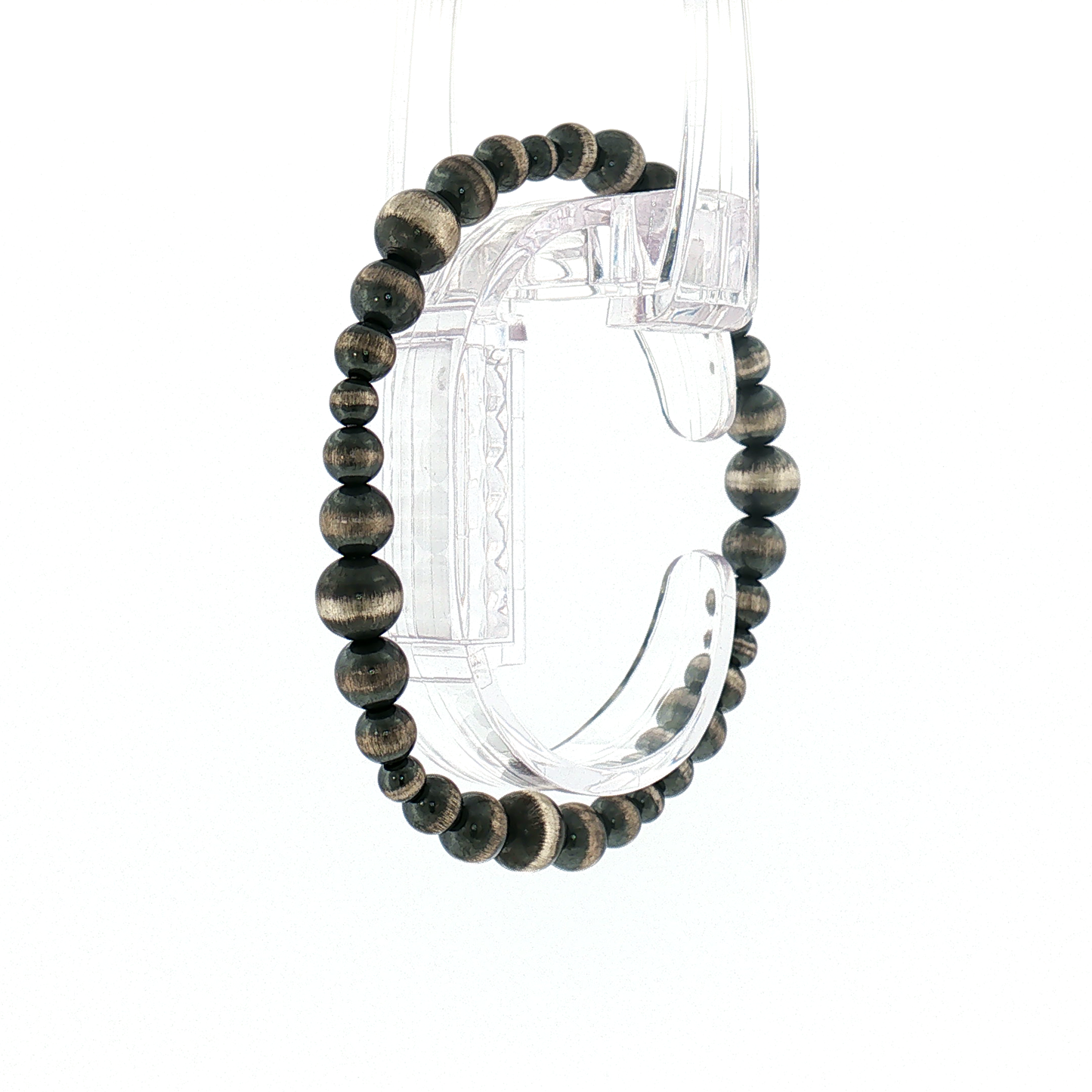 Sterling Pearl Stretch Bracelet