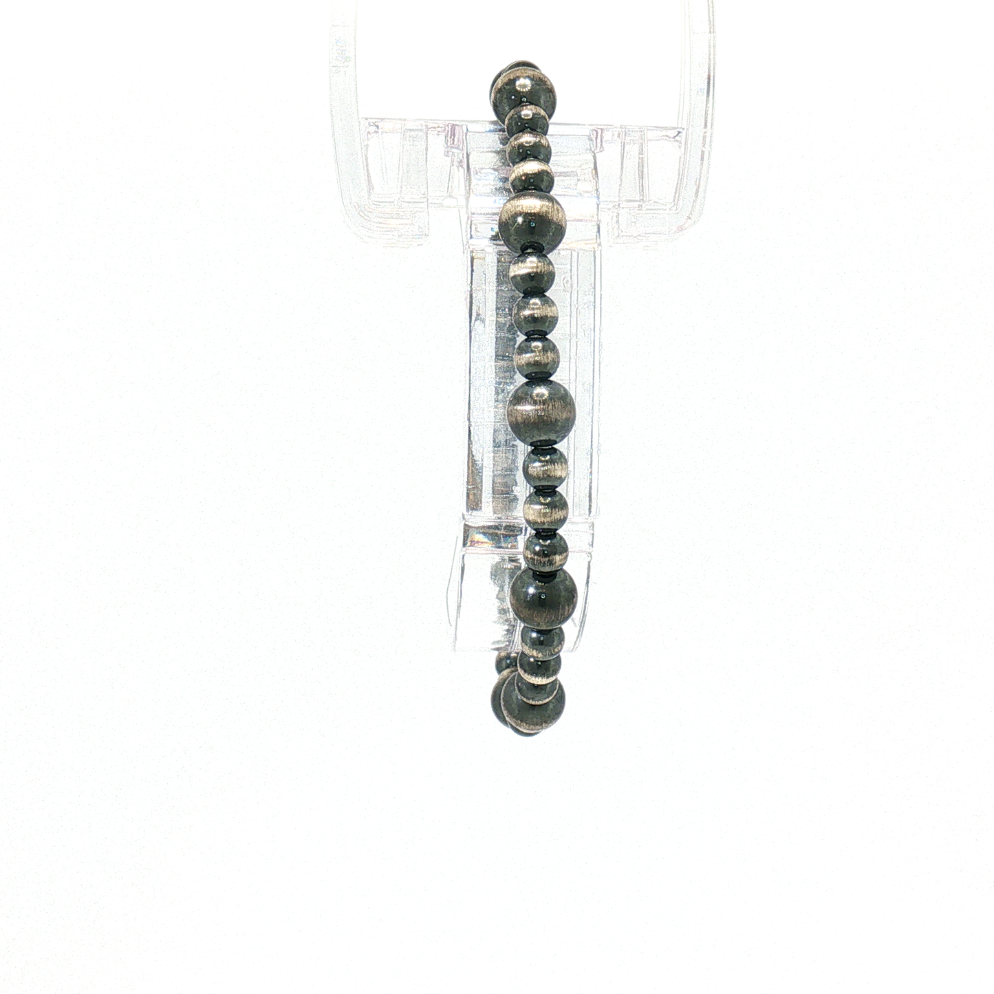 Sterling Pearl Stretch Bracelet