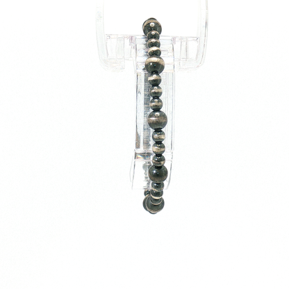 Sterling Pearl Stretch Bracelet