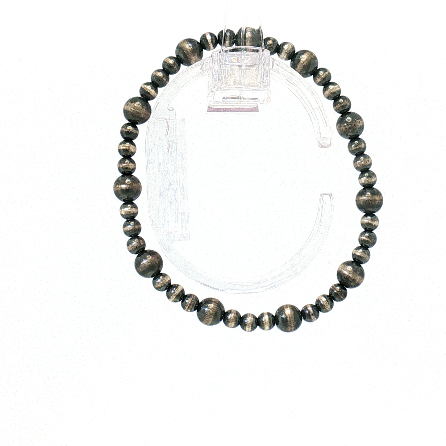 Sterling Pearl Stretch Bracelet