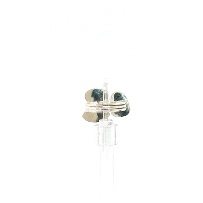 Three Stone Mixed Mine Ring Adjustable