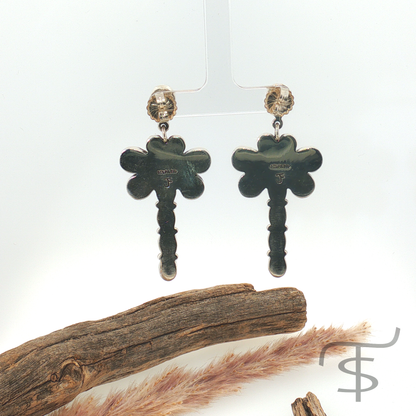 Federico Carico Lake Dragonfly Earrings