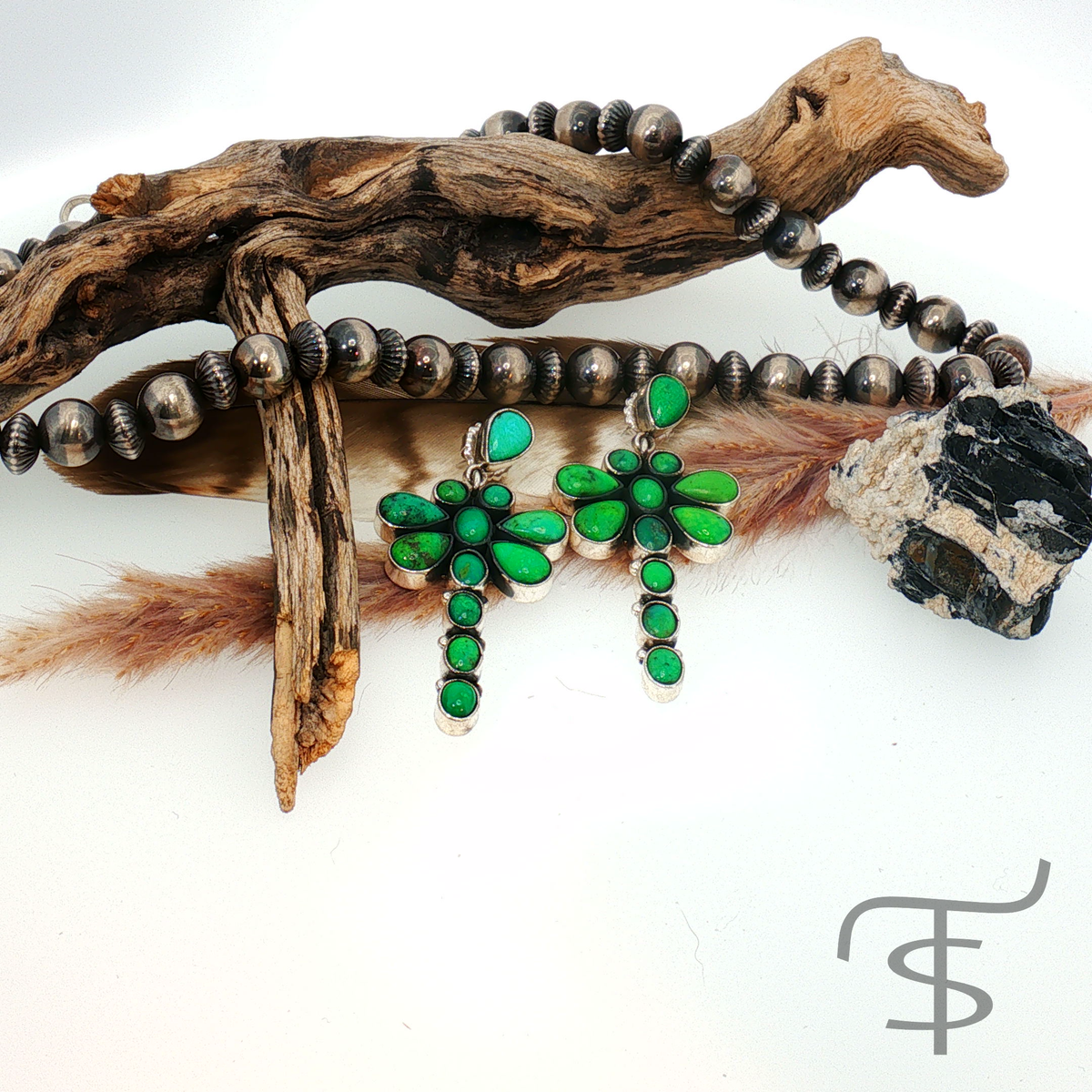 Federico Carico Lake Dragonfly Earrings