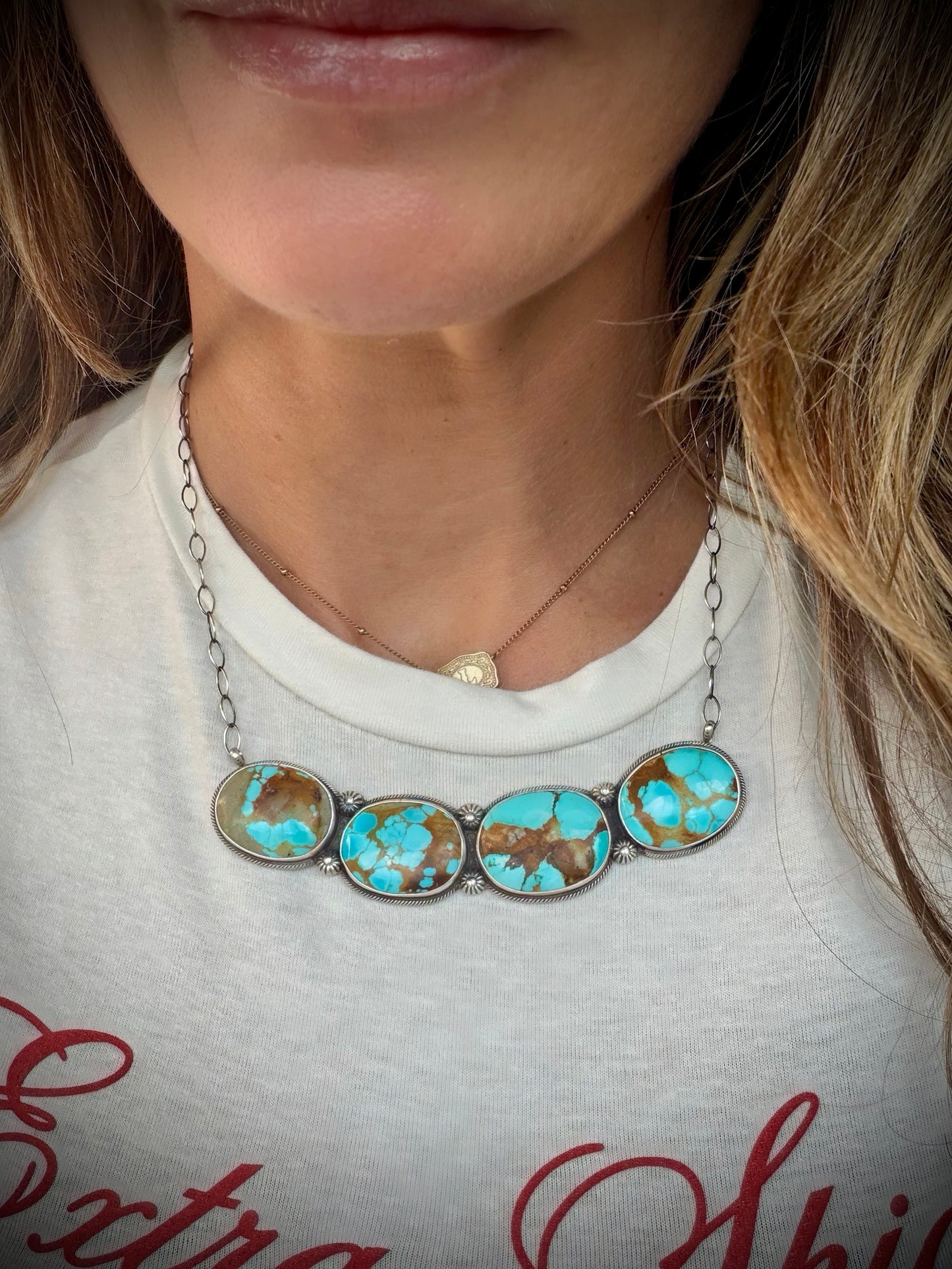 Jasmine Hoskie Four Royston Necklace