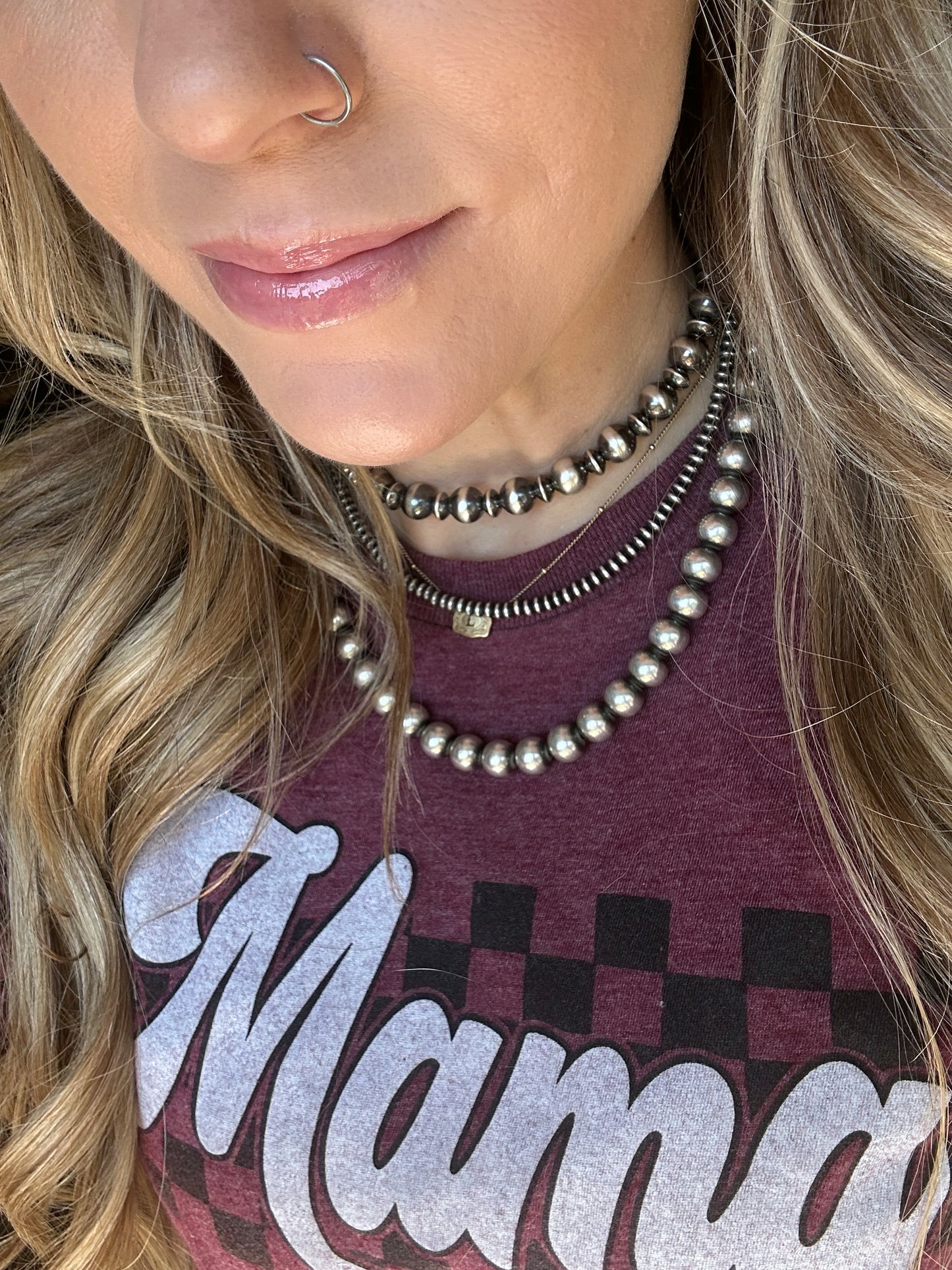 10mm Sterling Pearls & Saucers