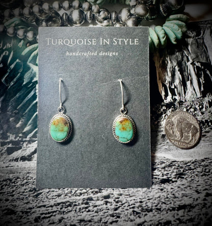 Sonoran Gem Turquoise Dangle Earrings