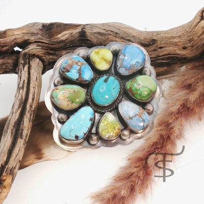 Large Mutli-Stone Cluster Ring