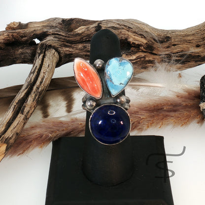 Huge Delbert Sacatero Prince Ring