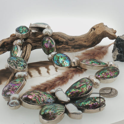Federico Abalone Butterfly Necklace