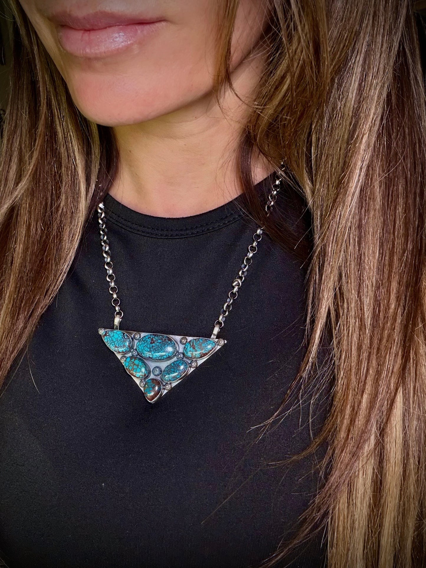 The Icon Necklace- Prince Turquoise