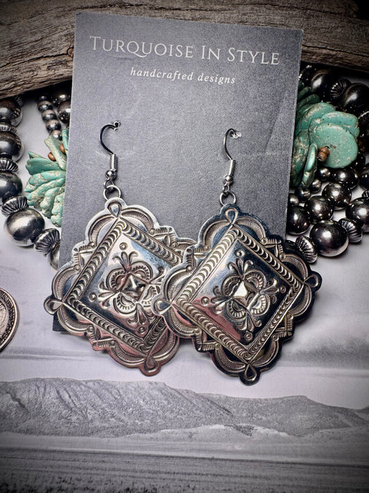 Arnold Blackgoat Dangle Earring