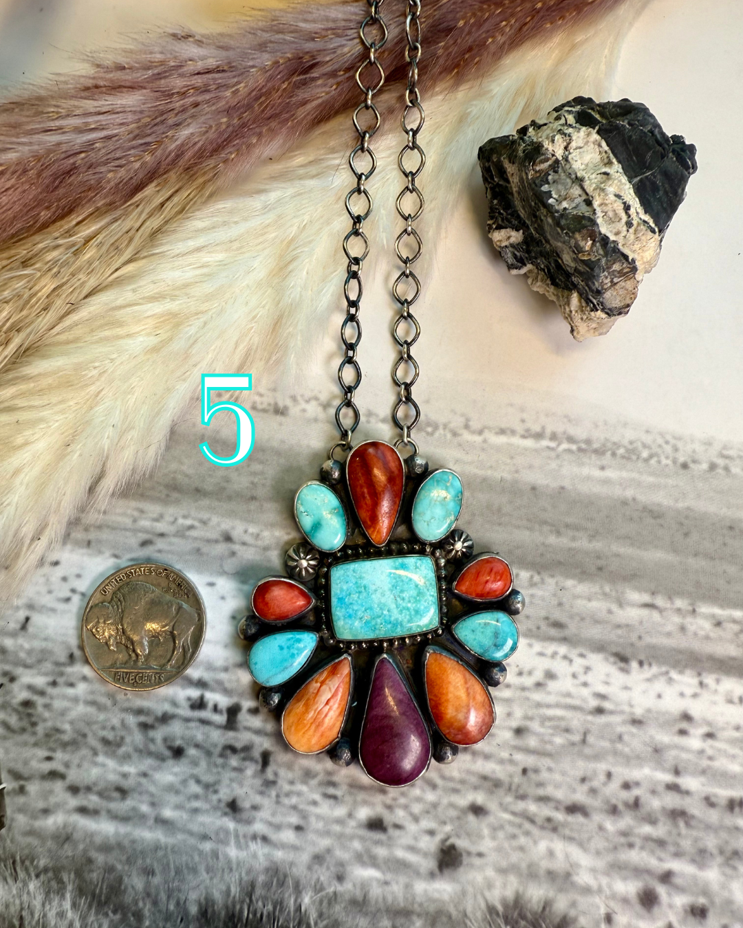 White Water Vegas Necklace